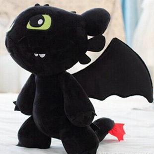 驯龙高手2夜煞无牙仔没牙子毛绒玩具公仔没牙仔娃娃儿童玩偶