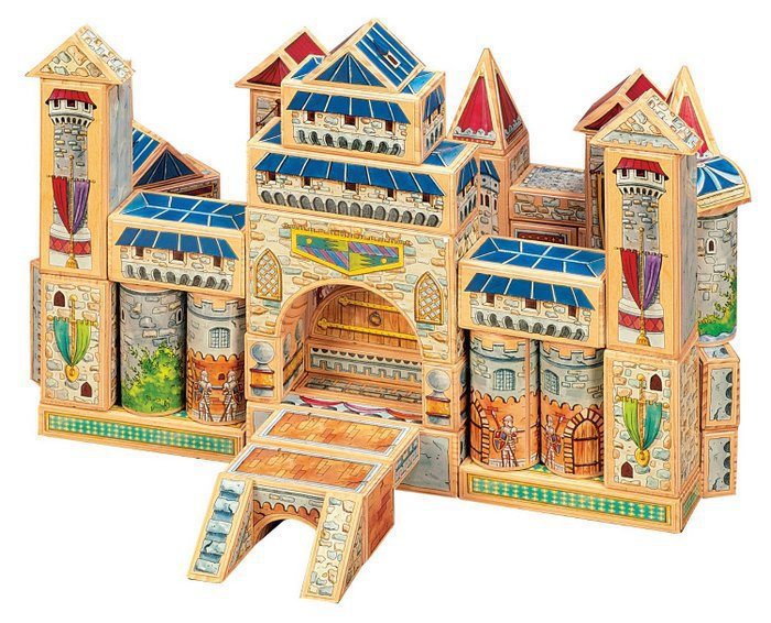 收藏版积木 国王的城堡 回到中世纪欧洲 精美绝伦