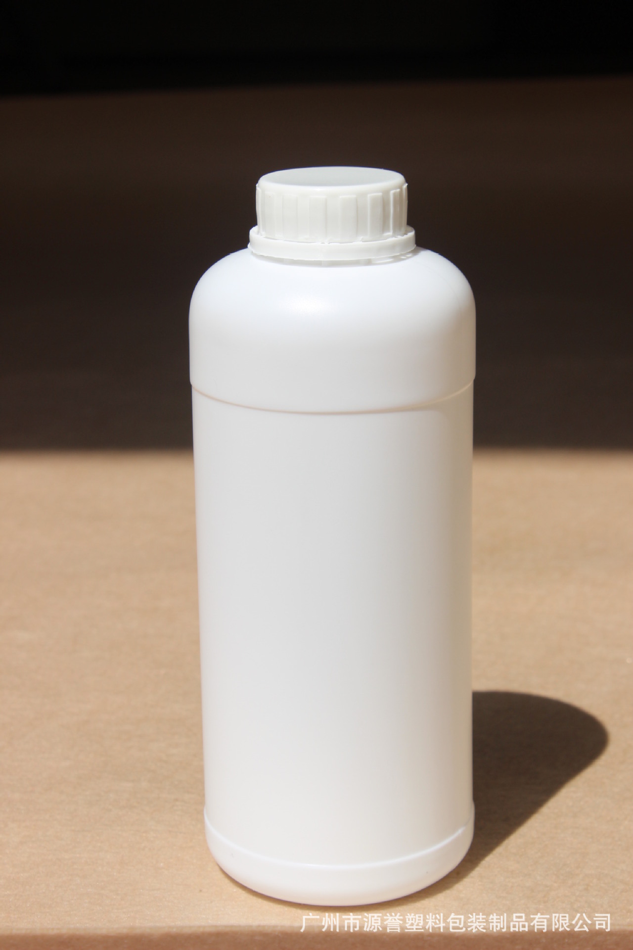 供应新款 1000ml 白色 hdpe耐腐蚀性化工塑料瓶