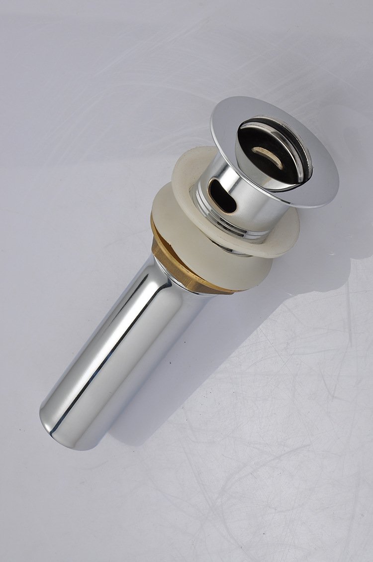 厂家批发 下水器 不锈钢下水 面盆下水 翻板下水器 洗手盆下水器