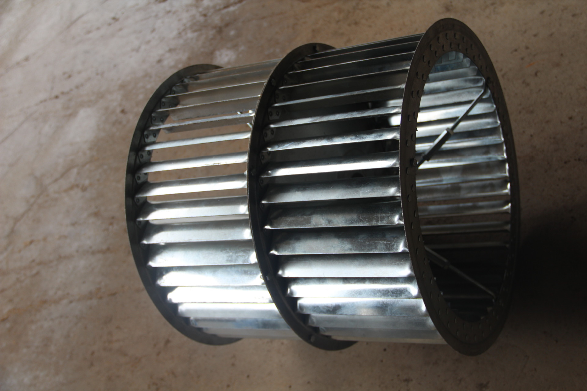 优质厂家直销柜式风机风叶 多翼式离心风轮 风机叶轮