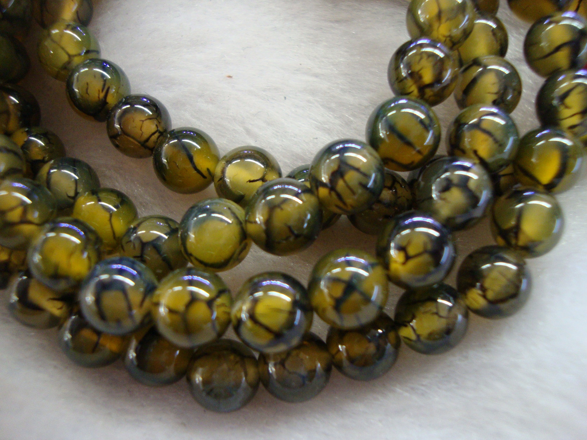 厂家直供玛瑙手串天然玛瑙蛇皮纹多圈手链108粒6mm