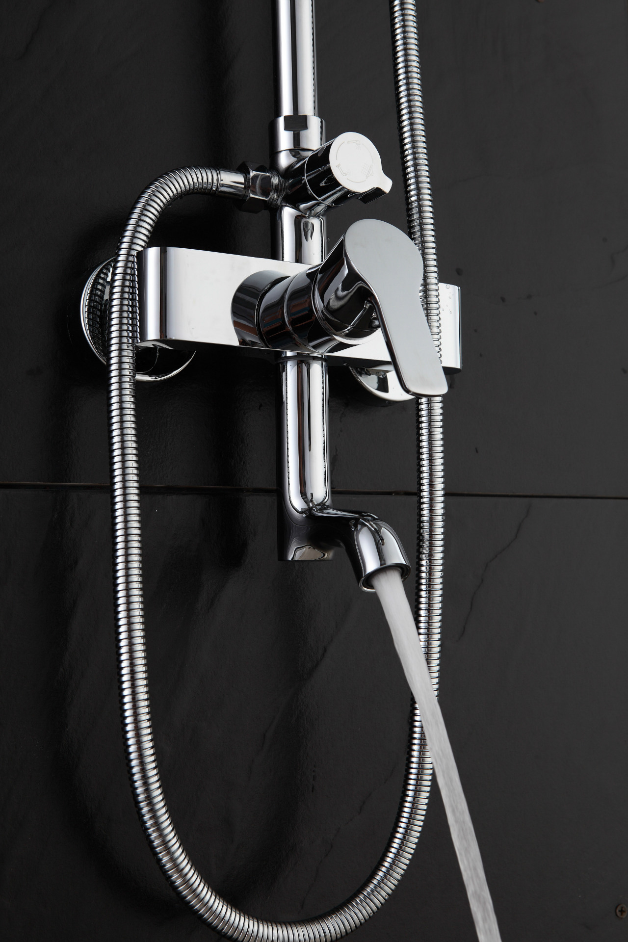 全铜淋浴花洒 厂家批发 水暖五金 工程款式 雨淋器 增压洗澡用器