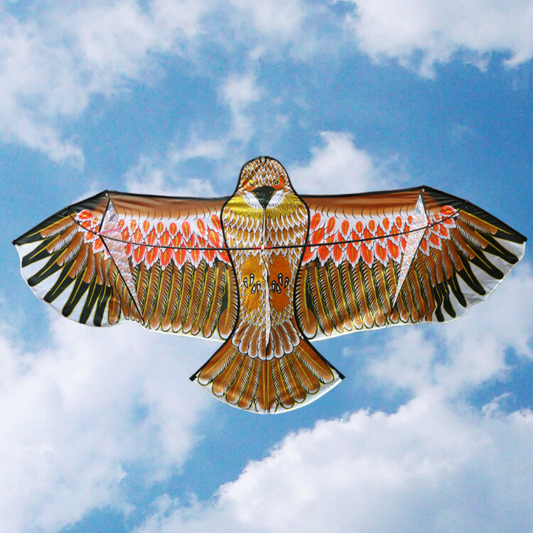 潍坊鸿运 风筝批发 新款鸿运天堂鸟 金鹰钢鹰雄鹰 微风儿童风筝