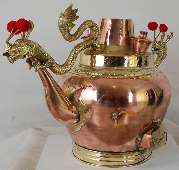 洛阳莲子粥铜壶￥泰国莲子粥壶￥洛阳龙头壶￥河南龙嘴大铜壶