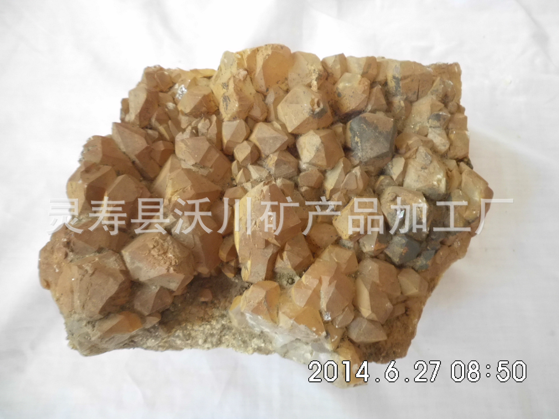 沃川矿业 供应天然透明六棱石 水晶石 粉色水晶石