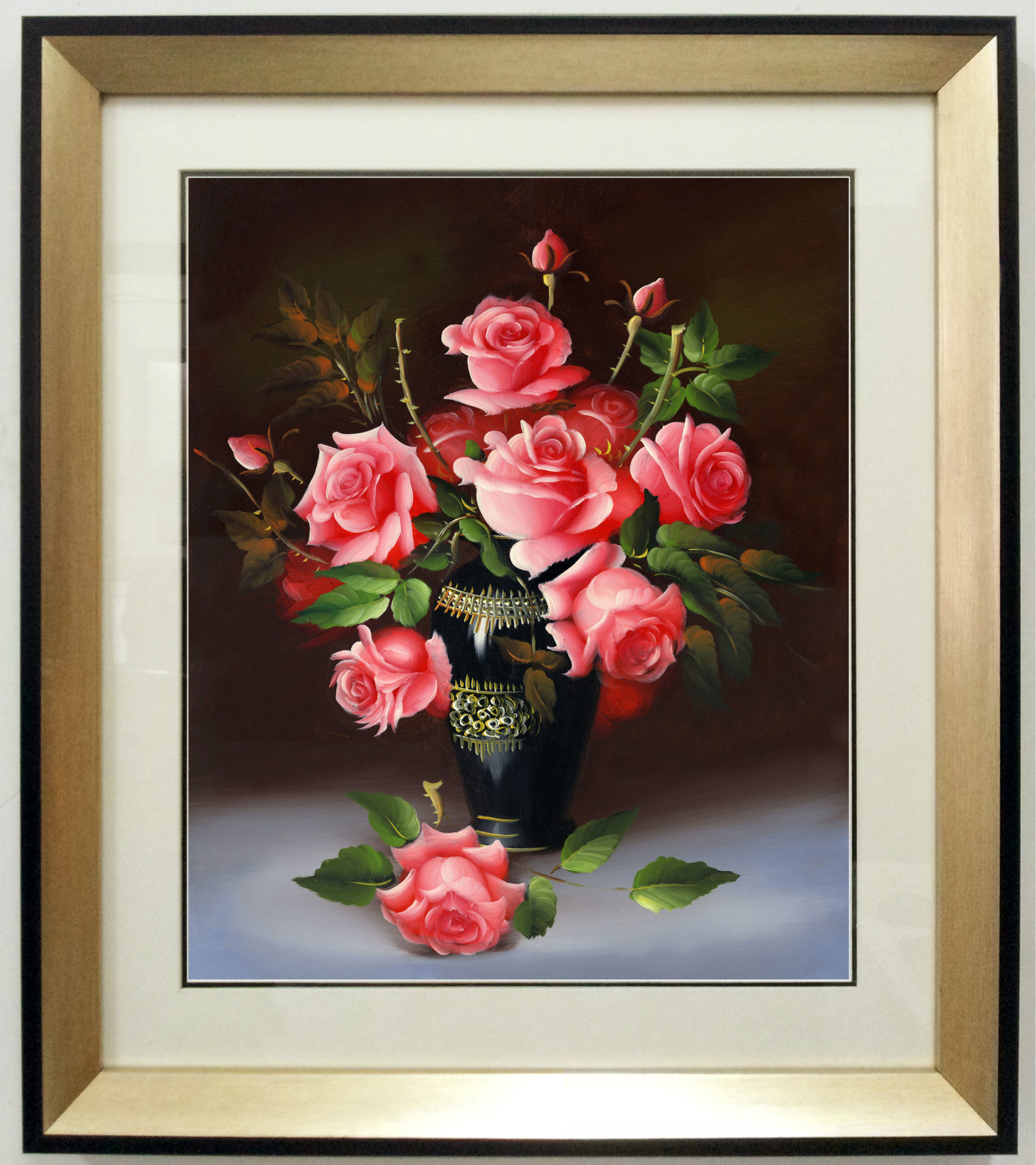 厂家热销高规格儿童组合装饰油画 手绘酒店装饰油画