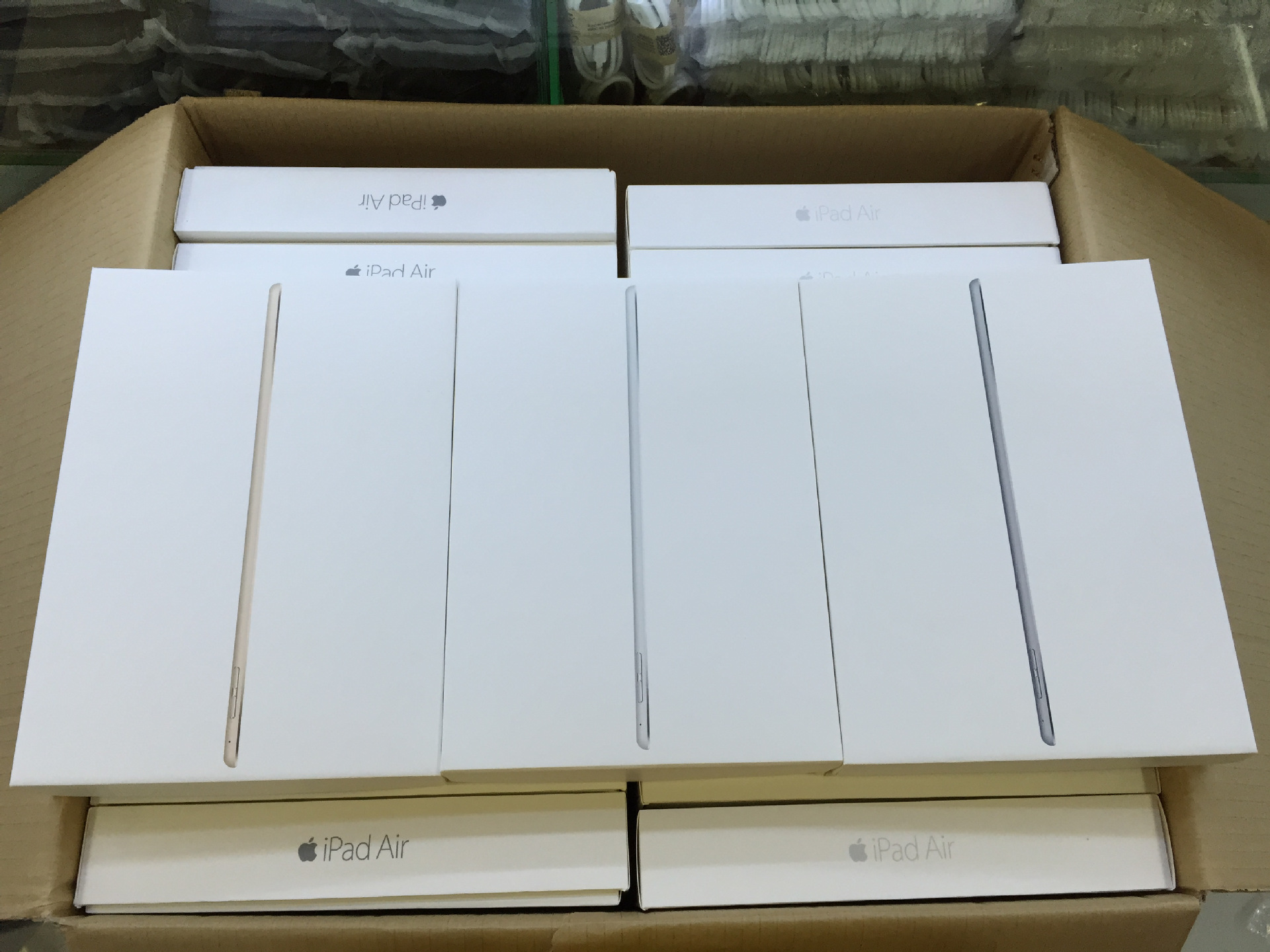 厂家直销苹果平板6代ipad6港版国行美版原装1:1高仿包装盒子