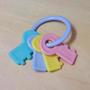 哈尼小熊 正品婴儿钥匙玩具