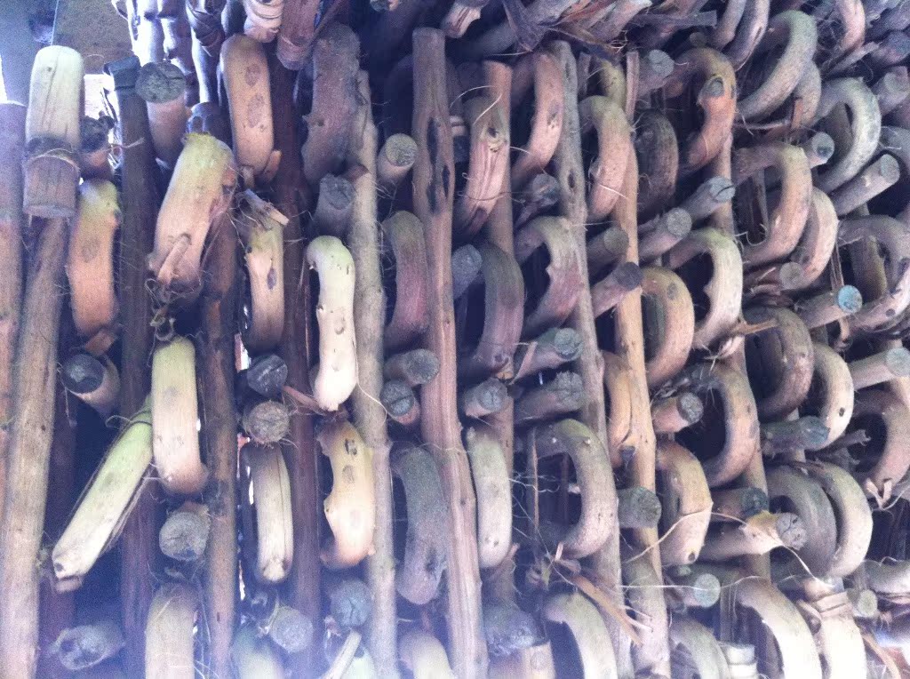 木质实木手杖 天然花藤木杖 藤条拐杖 老人助行器 防滑结实拐杖1