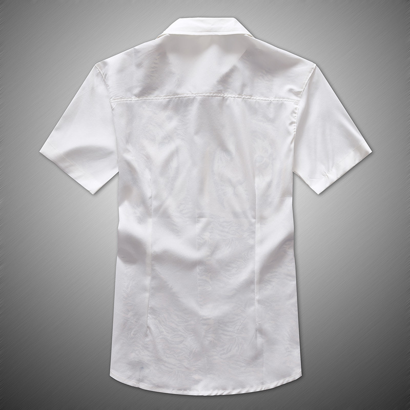 新款短袖衬衫 夏季青年男装 非主流衬衫 男士精品棉短袖花衬衫