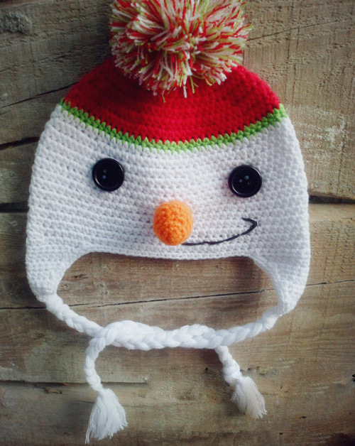 儿童纯手工针织帽 可爱萌宝雪人造型帽】价格,厂家,图片,帽子,宁波市