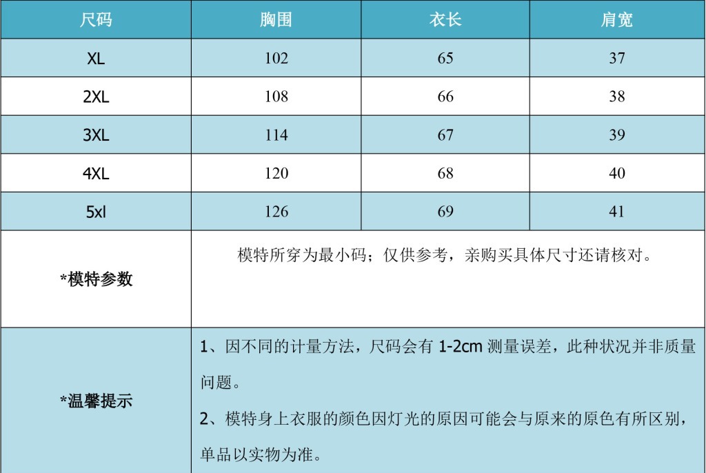 男装加肥加大尺码对照表_男装加大码是多少尺寸