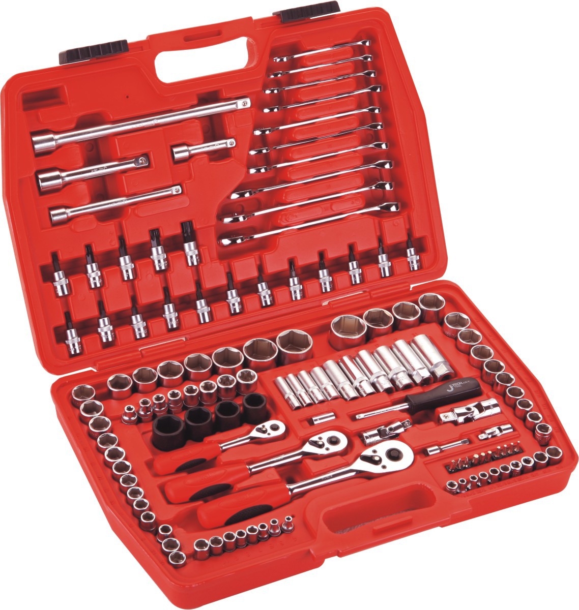 首页 五金,工具 组合工具 机修组合工具 jetech捷科123件套筒组套汽修