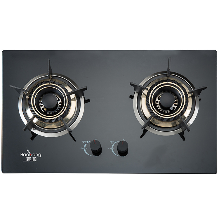 厂家供应节能燃气灶hb-z175双灶台式灶煤气炉天然气液化气灶具