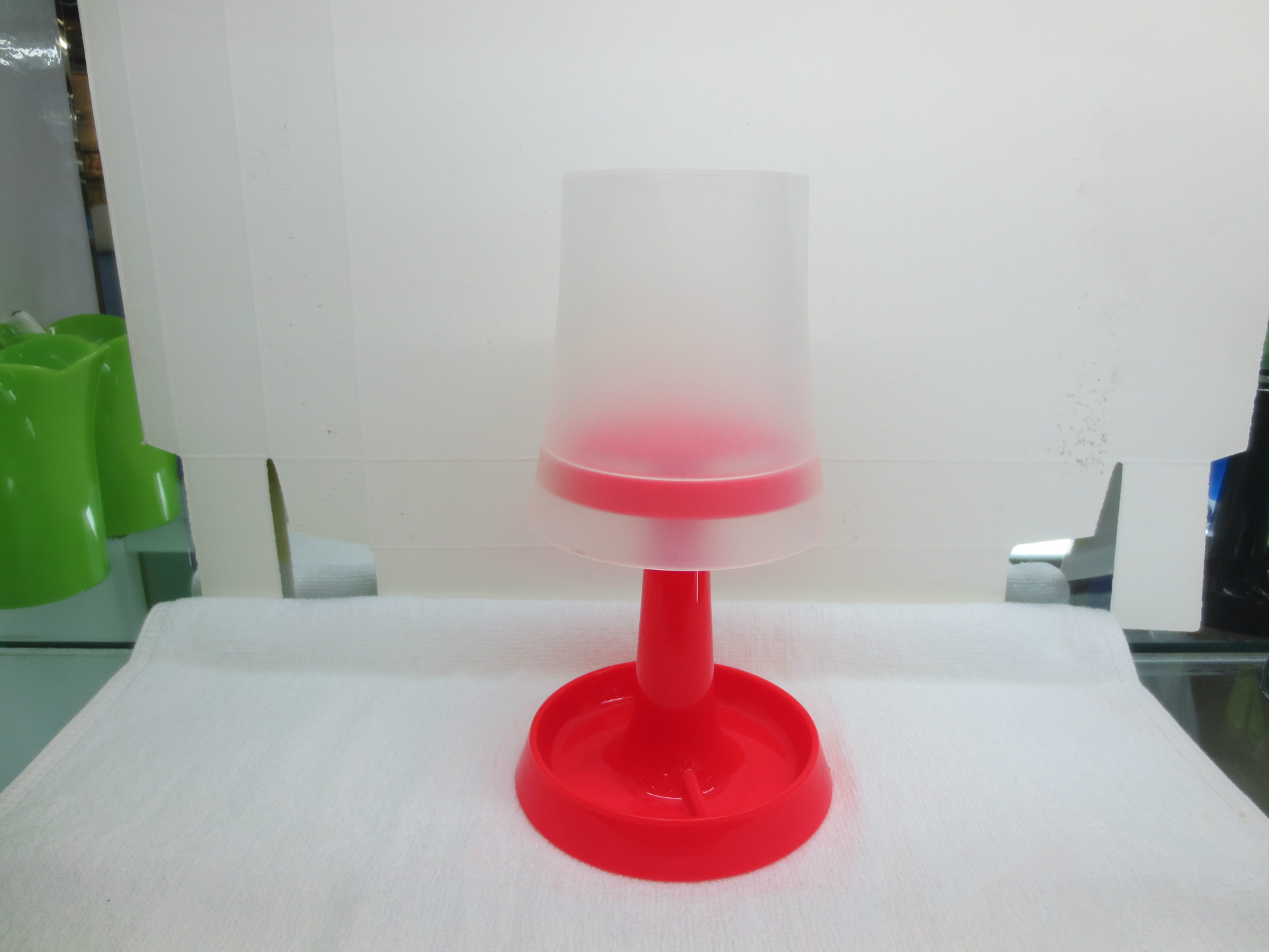 台灯式洗簌套装 牙具套装 牙刷架与杯子的结合 创意时尚