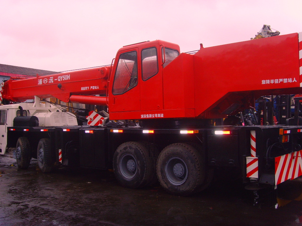 二手zoomlion出售 中联重科50吨汽车吊 全手续50v新款起重机