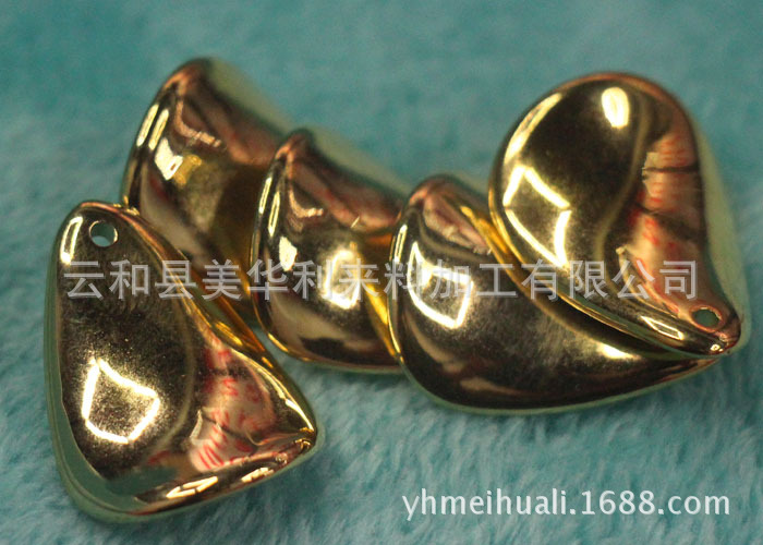 现货批发 镀金小叶子毛衣链配件 塑料工艺饰品配饰 服装配件
