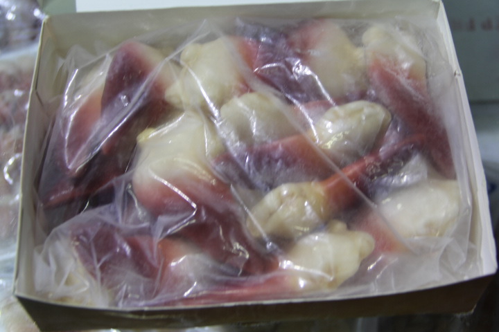 北极贝北极贝刺身寿司食材冷冻海鲜大连海鲜2125只2斤盒