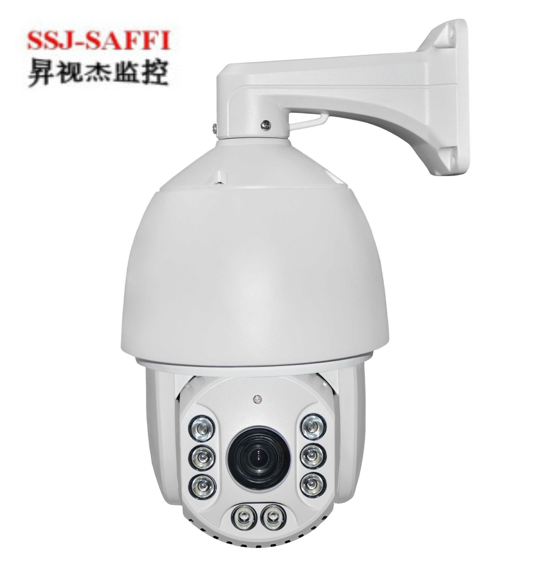 ssj-saffi 批发智能红外高速球 含1000tvl高清机芯 监控高速球机