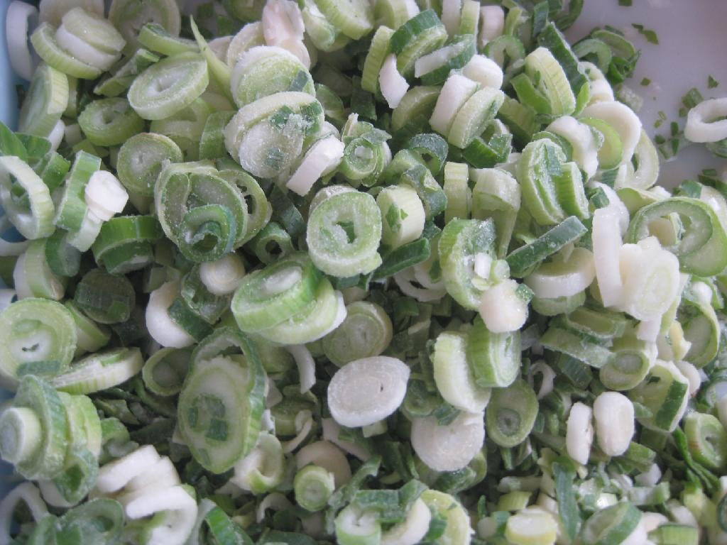 速冻大葱段,速冻大葱碎,出口级别