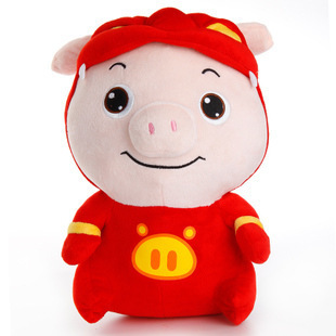 特大号猪猪侠公仔 毛绒玩具 飞天猪 迷糊老师布娃娃 儿童礼物