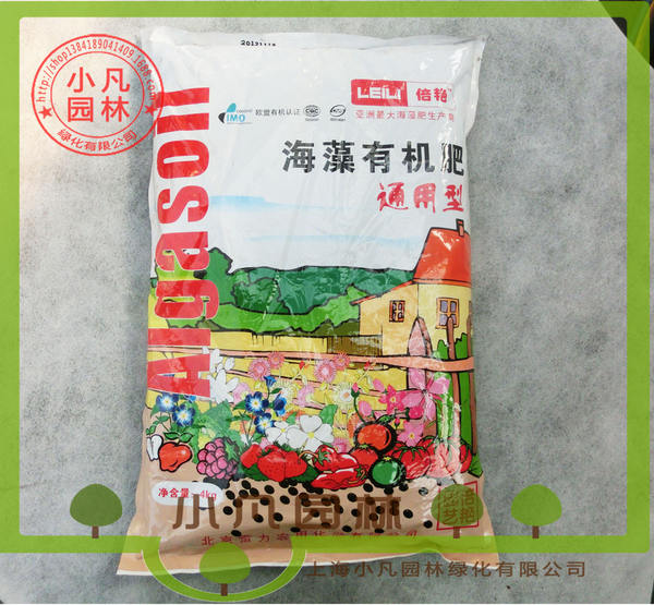 精细化学品 化肥 有机肥 > 雷力倍艳海藻有机肥通用型 4公斤装