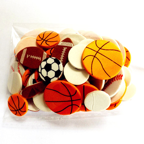 林丰 厂家直销 批发供应幼儿diy手工制作材料eva卡通贴纸 球类2