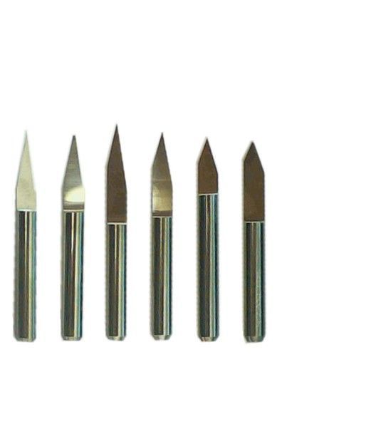 175mm平底尖刀 电脑雕刻刀具 雕刻机刀具 锥度尖刀