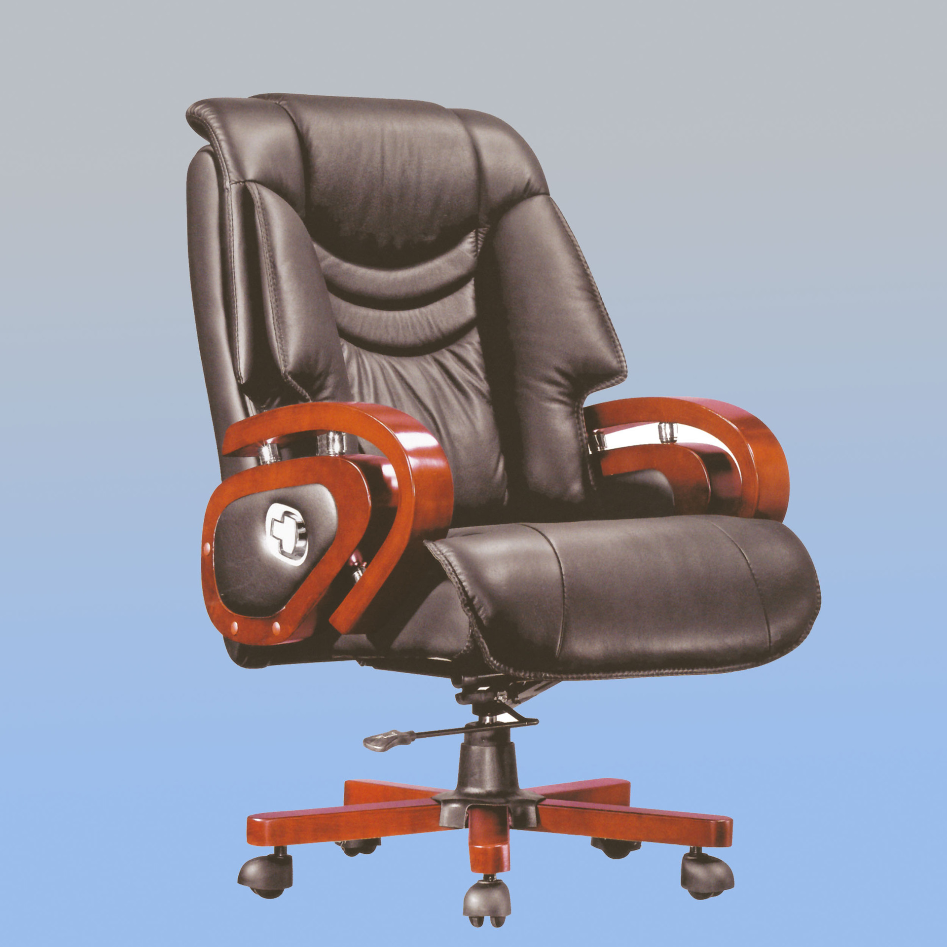 kc603 厂家直销 老板椅 高档经理椅 真皮大班椅 可升降旋转椅