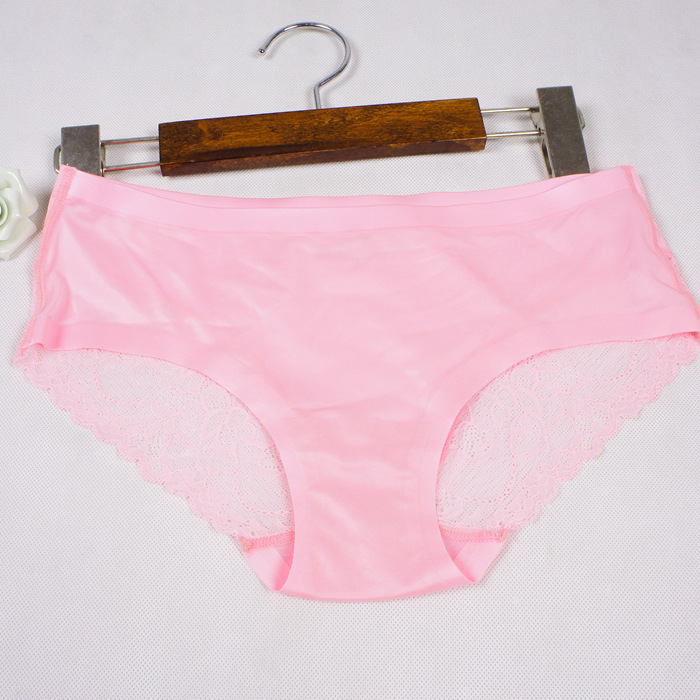 性感蕾丝女性内裤 冰丝柔软 女生三角裤 中腰柔软 多花色内裤图片_38