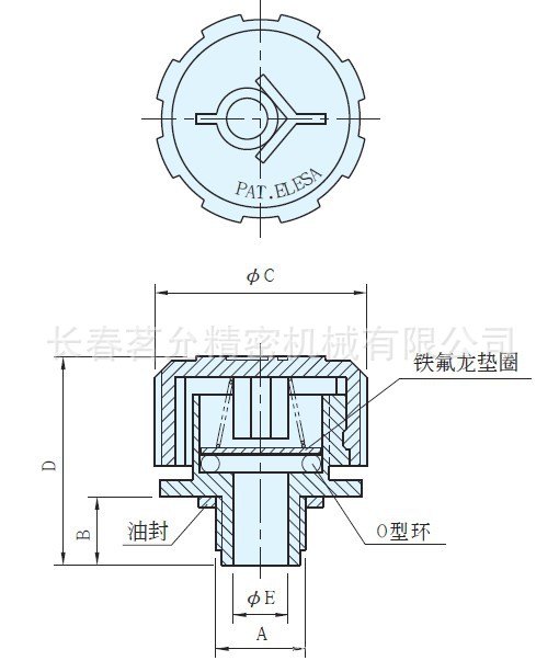 带防溅罩的通气塞