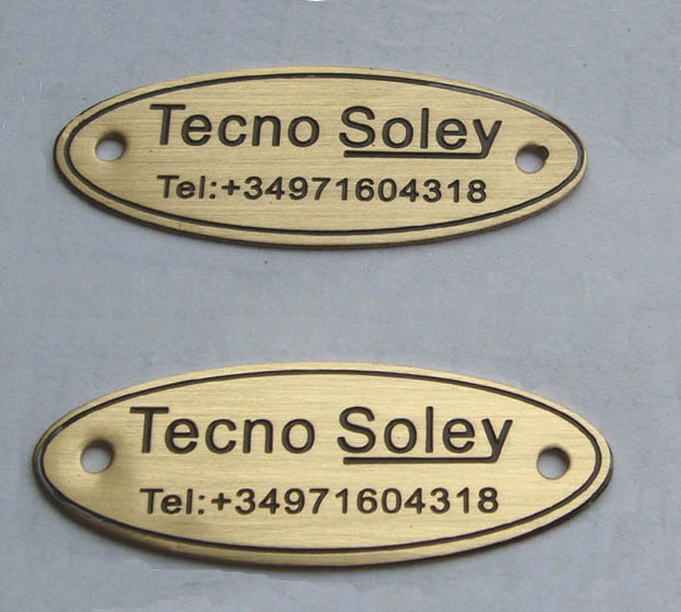 苍南标牌厂供应 铝合金商标 铝合金logo铭牌 氧化铝标牌 外贸标牌