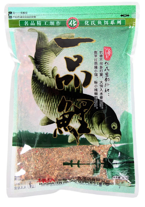化绍新一品鲤 广谱钓饵 鲤鱼饵 钓饵 饵料野钓饵300g 70包/箱