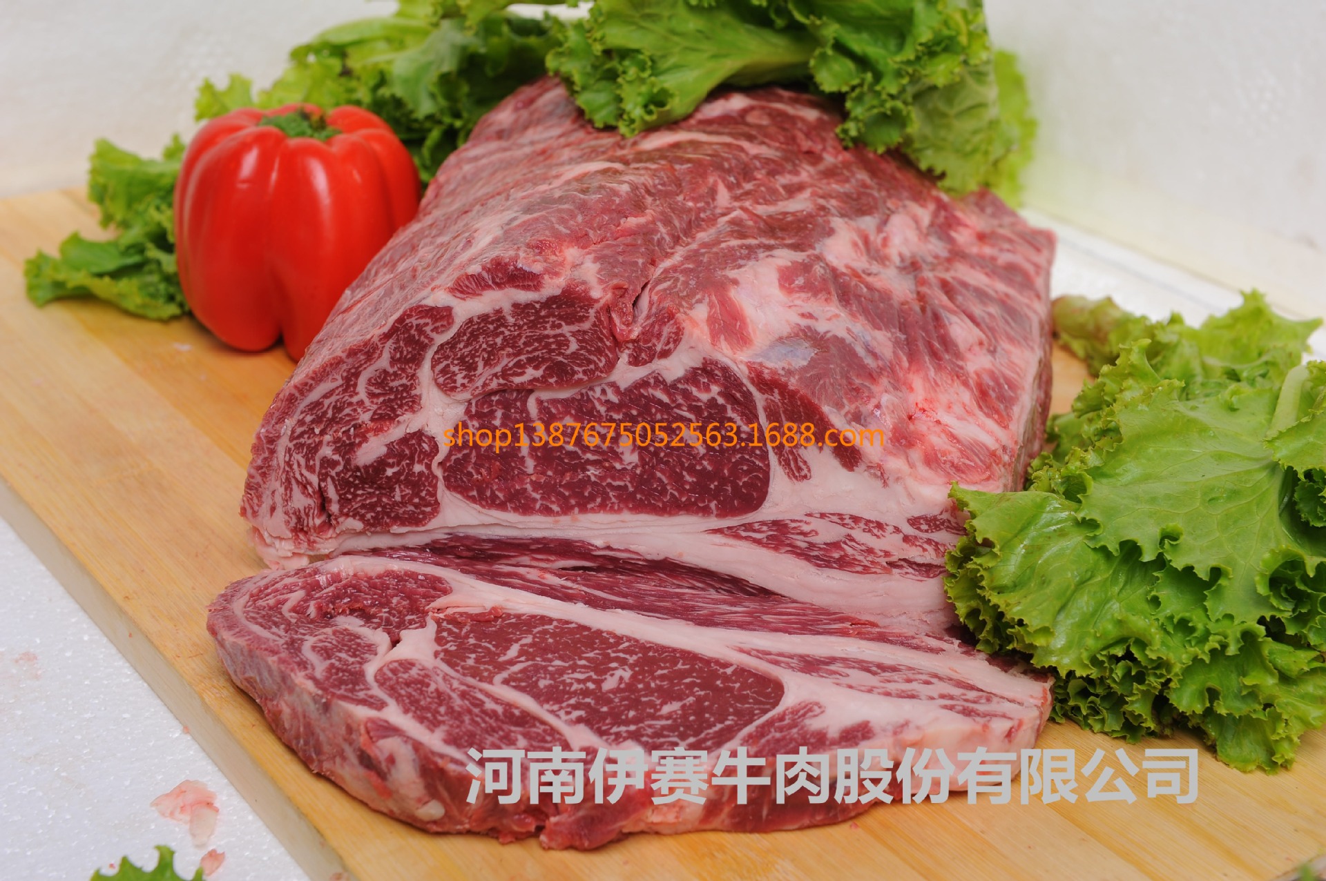 伊賽a級上腦 梅花肉 冷凍牛肉批發代理 新鮮牛肉屠宰分割.