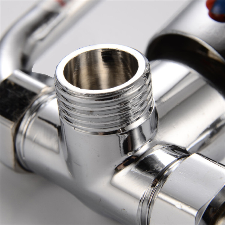 电热水器配件 淋浴花洒调温阀 厂家直销 简易混水阀 u形阀批发