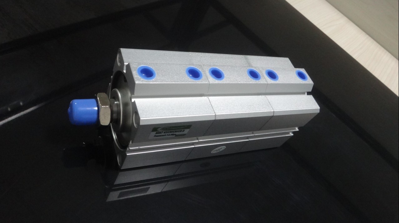 焊接设备上用的倍力气缸(二倍力,三倍力)活塞杆加粗