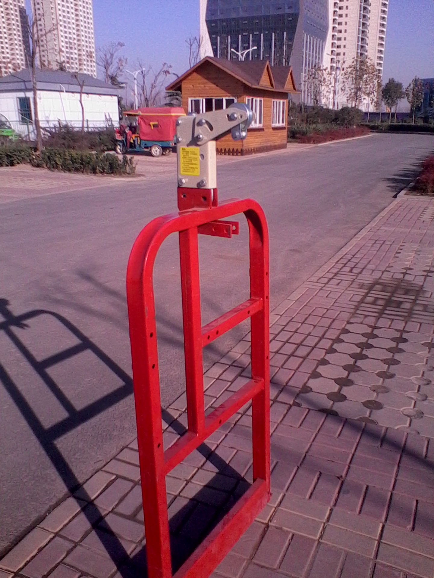 电动吊篮电机架 喷涂 采用4*6国标2.0厚天津大秋庄正规大厂方管