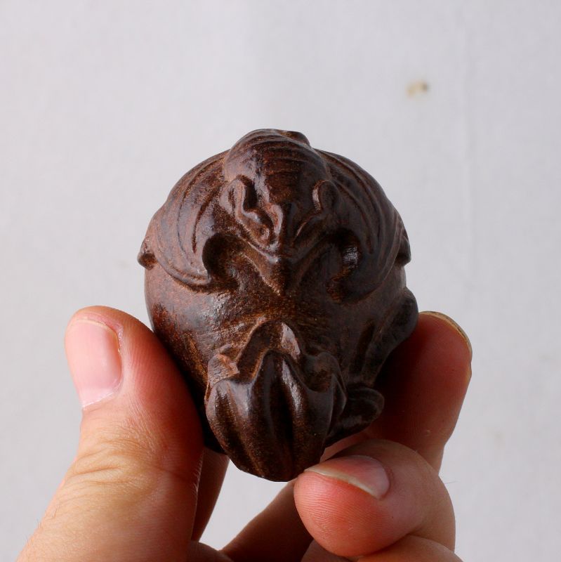 艾蜜塔沙尘木 沙沉木手把件 印度沙沉木手把件新品大象摆件