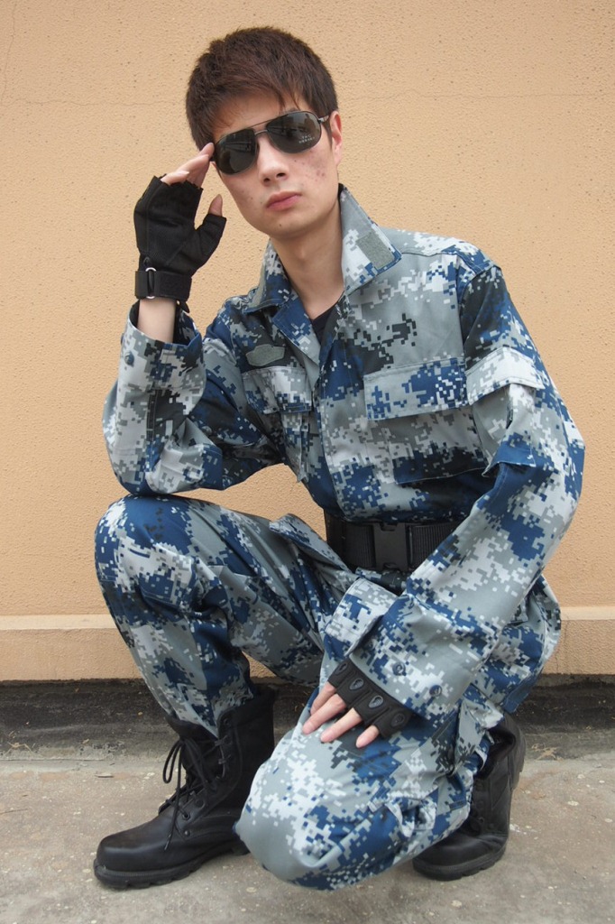 城市迷彩服套装 通用迷彩服 特种兵 工作服