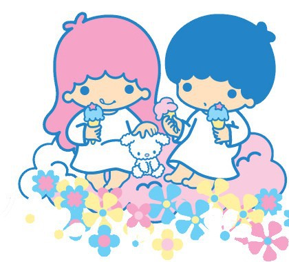 日本原单正版sanrio little twin stars双子星独角兽毛绒公仔