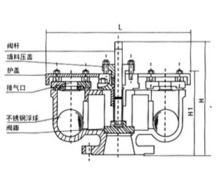 前后通排气阀内部原理图片
