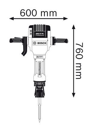 德国进口bosch 博世电镐 gsh 27 vc 强力六角电镐 电镐正品高质量