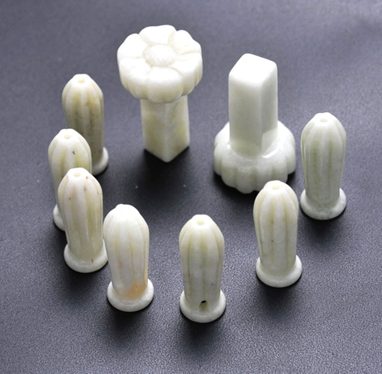 厂家直销琴枕 乐器配件 古琴琴枕 岫玉玉石琴枕餍足 天然玉石琴枕