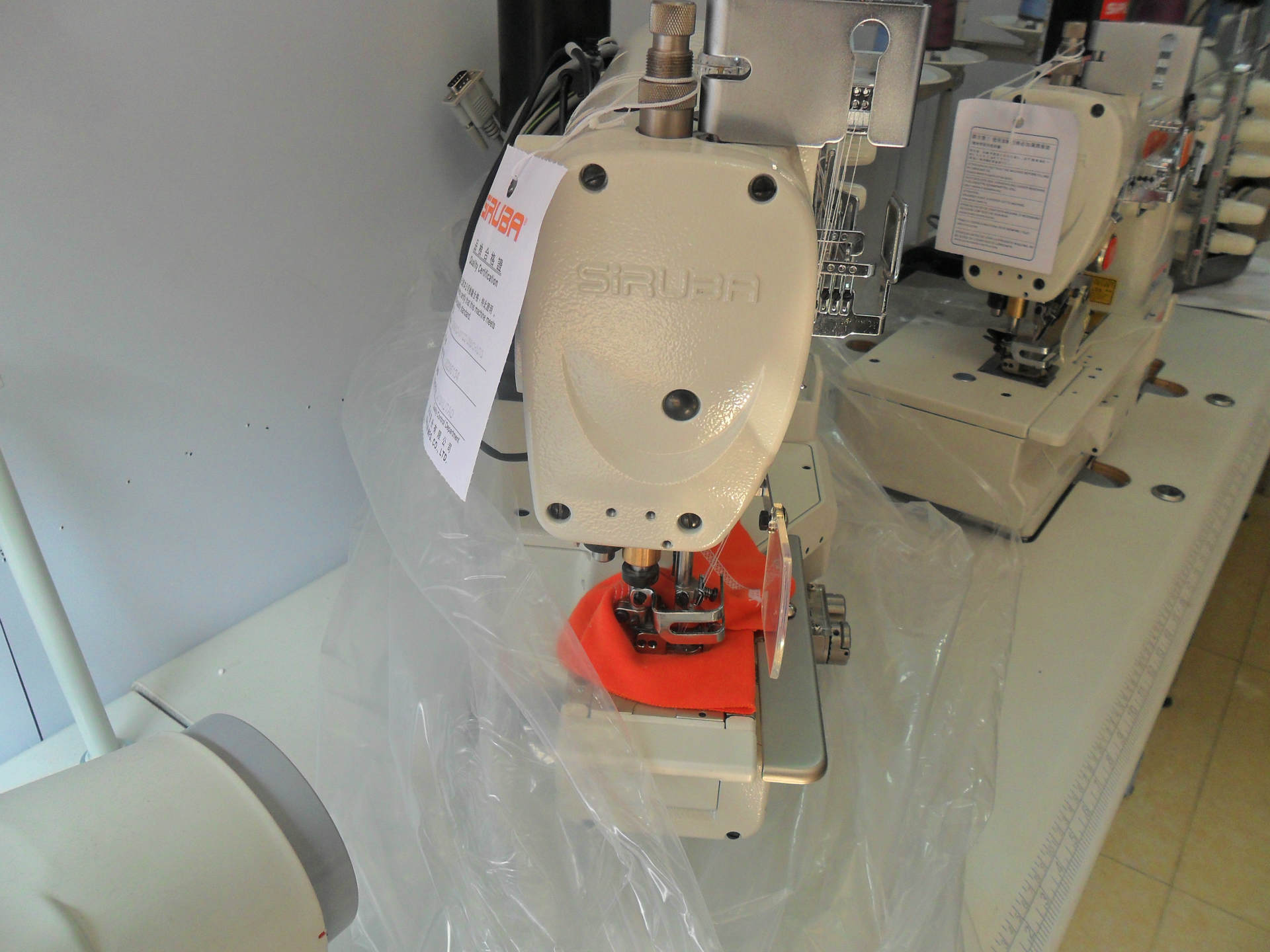 银箭电脑自动剪线缝纫机 绷缝机 三针五线机 坎车 工业电脑缝纫机