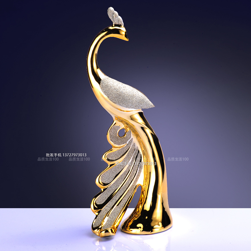 孔雀 凤凰正面010