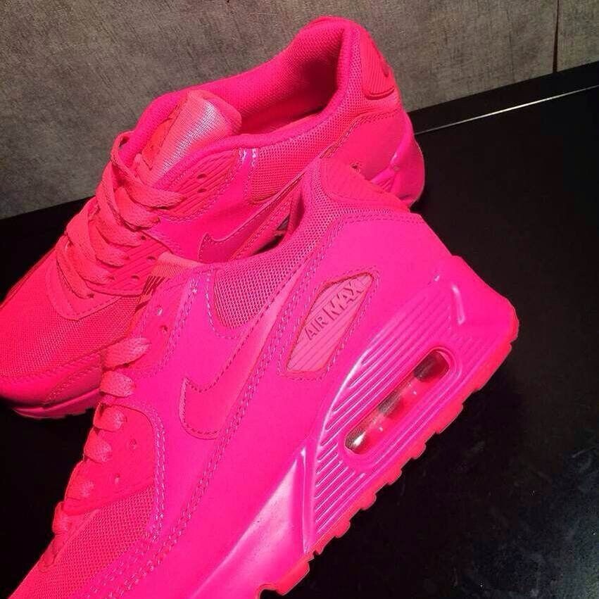 韩国东大门代购超炫荧光玫红鞋女鞋跑步鞋舒适单鞋微信一件代发o