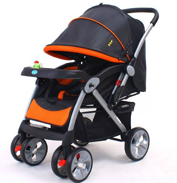 宝宝好豪华款推车婴儿推车婴儿车手推车折叠平躺伞车防紫外线736w