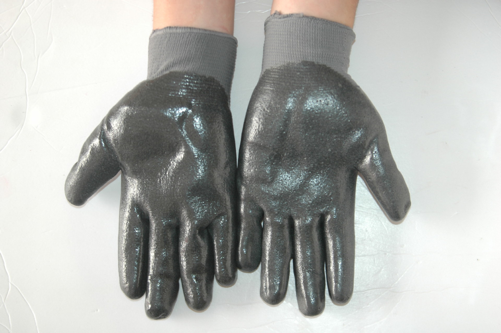 耐舒王手套毛圈系列 双层丁晴毛圈手套