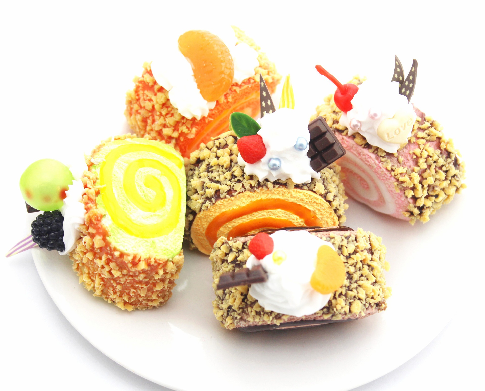 仿真瑞士卷蛋糕模型食物 家居饰品 早教玩具图片,仿真瑞士卷蛋糕模型